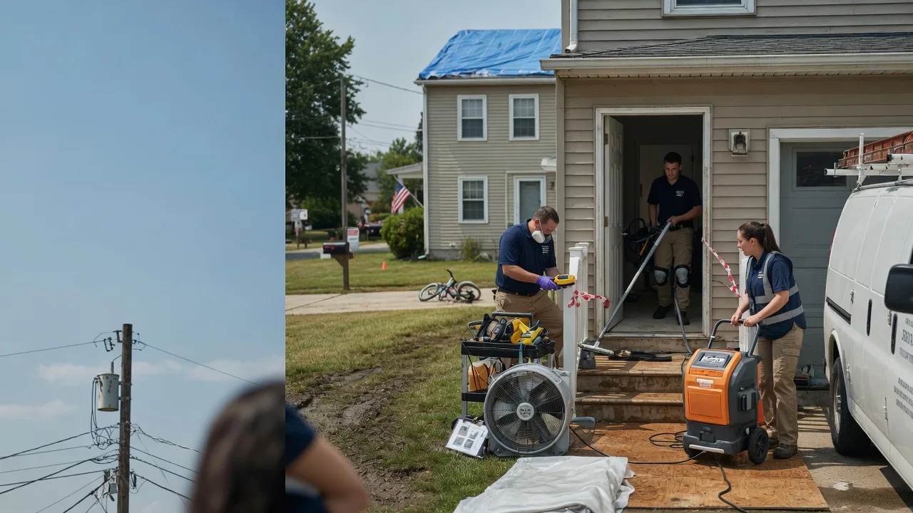 Water Damage Repair in North Arlington, NJ near me